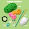 Bucilla Freddy The Frog " | Crochet Amigurumi Kit | 49621E