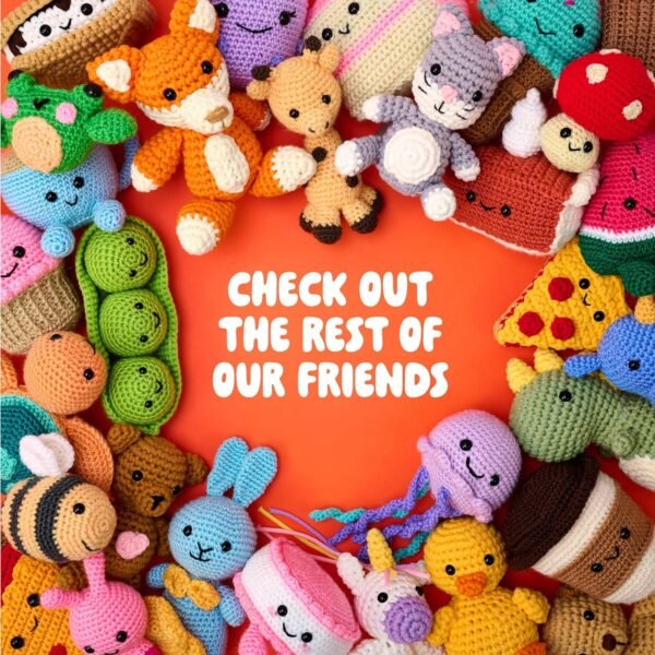 Bucilla Freddy The Frog " | Crochet Amigurumi Kit | 49621E
