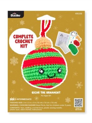 Bucilla Oscar the Ornament | Crochet Kit | 49620E