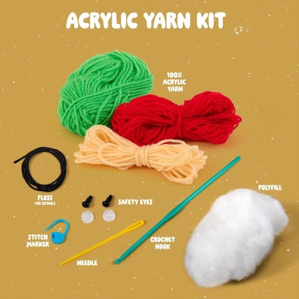Bucilla Oscar the Ornament | Crochet Kit | 49620E
