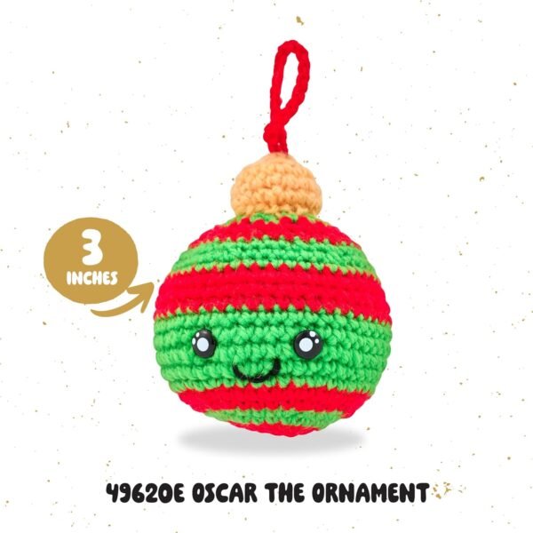 Bucilla Oscar the Ornament | Crochet Kit | 49620E