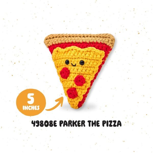 Bucilla Parker The Pizza " | Crochet Amigurumi Kit | 49808E