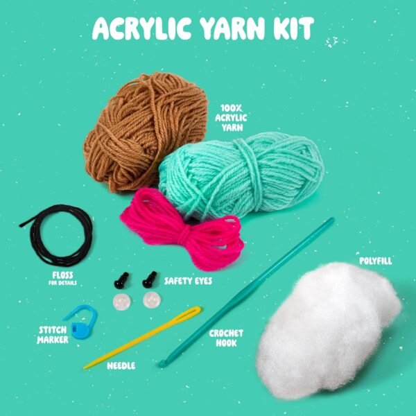 Bucilla Ramone The Cone " | Crochet Amigurumi Kit | 49616E