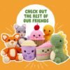 Bucilla Ramone The Cone " | Crochet Amigurumi Kit | 49616E