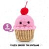 bucilla-complete-crochet-kit-sherry-the-cupcake-5-49609e-variant-02 Bucilla Sherry The Cupcake " | Crochet Amigurumi Kit | 49609E