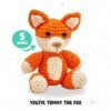 bucilla-complete-crochet-kit-tommy-the-fox-5-49677e-variant-02 Bucilla Tommy The Fox " | Crochet Amigurumi Kit | 49677E