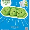 bucilla-complete-crochet-kit-triplets-in-a-pod-5-49608e-primary Bucilla Triplets In A Pod " | Crochet Amigurumi Kit | 49608E