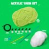 bucilla-complete-crochet-kit-triplets-in-a-pod-5-49608e-variant-01 Bucilla Triplets In A Pod " | Crochet Amigurumi Kit | 49608E