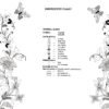 Bucilla Elegant Floral Tablerunner | Stamped Embroidery Table Runner Kit | 40714