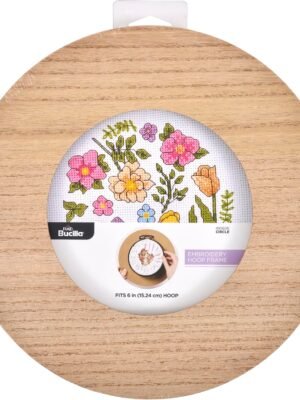 Bucilla 6-Inch Circle Embroidery Hoop Frame | 49560E Bucilla 6-Inch Circle Embroidery Hoop Frame | 49560E
