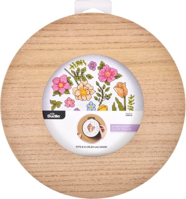 Bucilla 6-Inch Circle Embroidery Hoop Frame | 49560E