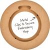 Bucilla 6-Inch Circle Embroidery Hoop Frame | 49560E