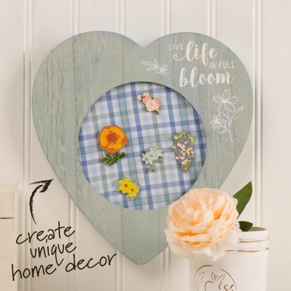 Bucilla 6-Inch Heart Embroidery Hoop Frame | 49561E