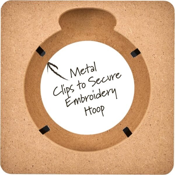 Bucilla 3-Inch Square Embroidery Hoop Frame | 49558E