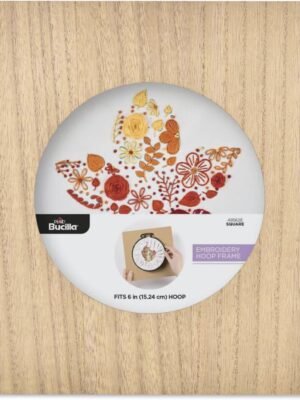 Bucilla 6-Inch Square Embroidery Hoop Frame | 49562E