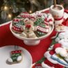 Bucilla Gingerbread Santa | Felt Applique Ornament Kit | 89301E
