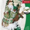 bucilla-felt-applique-18-stocking-making-kit-nordic-noel-perfect-for-diy-89758e-primary Bucilla Felt Applique " Making Nordic Noel | Felt Applique Christmas Stocking Kit | 89758E