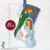Bucilla Felt Applique " Making Peaceful Nativity — Felt Applique Christmas Stocking Kit [SKU: 89601E]