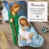 Bucilla Felt Applique " Making Peaceful Nativity — Felt Applique Christmas Stocking Kit [SKU: 89601E]