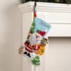 Bucilla Felt Applique " Making Retro Santa | Felt Applique Christmas Stocking Kit | 89740E