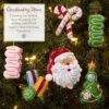 bucilla-felt-applique-18-stocking-making-kit-santa-s-candy-christmas-per-89766e-variant-04 Bucilla Santa's Candy Christmas | Felt Applique Christmas Stocking Kit | 89766E