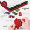 bucilla-felt-applique-18-stocking-making-kit-santa-s-festive-frolic-perf-89784e-variant-02 Bucilla Felt Applique " Making Santa'S Festive Frolic | Felt Applique Christmas Stocking Kit | 89784E