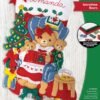 Bucilla Storytime Bears | Felt Applique Christmas Stocking Kit | 89328E