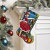 Bucilla Vintage Christmas | Felt Applique Christmas Stocking Kit | 89457E