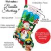 Bucilla Felt Applique " Making Winter Wonderland | Felt Applique Christmas Stocking Kit | 89540E
