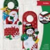 Bucilla Holiday | Felt Applique Door Hanger Kit | 89471E Bucilla Holiday | Felt Applique Door Hanger Kit | 89471E