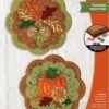 Bucilla Pumpkin Patch Pair | Felt Applique Wall Hanging Kit | 89712E