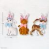 Bucilla Bunny Kitties | Felt Applique Ornament Kit | 89686E