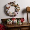 Bucilla Gingerbread Christmas | Felt Applique Ornament Kit | 89383E