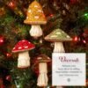 Bucilla Merry Mushrooms | Felt Applique Ornament Kit | 89670E