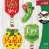 Bucilla Merry Pickleball | Felt Applique Ornament Kit | 89711E