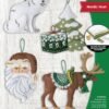 Bucilla Nordic Noel | Felt Applique Ornament Kit | 89754E