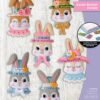 bucilla-felt-applique-6-piece-ornament-making-kit-easter-bonnet-parade-p-89578e-primary Bucilla Easter Bonnet Parade | Felt Applique Ornament Kit | 89578E