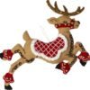 Bucilla Festive Reindeer | Felt Applique Ornament Kit | 89299E