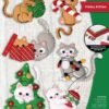 Bucilla Frisky Kitties | Felt Applique Ornament Kit | 89643E