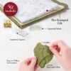 Bucilla Holiday Glitz | Felt Applique Ornament Kit | 89637E