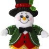 Bucilla Snow Much Fun | Felt Applique Ornament Kit | 89492E
