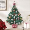 Bucilla Felt Applique Advent Calendar Nordic Tree Green | Felt Applique Advent Calendar Kit | 86584