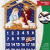 Bucilla Felt Applique Advent Calendar One Starry Night | Felt Applique Advent Calendar Kit | 89681E