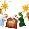 Bucilla Nativity | Felt Applique Garland Kit | 89739E