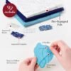 Bucilla Winter Blue Poinsettia | Felt Applique Pillow Kit | 89764E Bucilla Winter Blue Poinsettia | Felt Applique Pillow Kit | 89764E