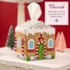 Bucilla Gingerbread Cottage | Felt Applique Tissue Box Cover Kit | 89781E Bucilla Gingerbread Cottage | Felt Applique Tissue Box Cover Kit | 89781E