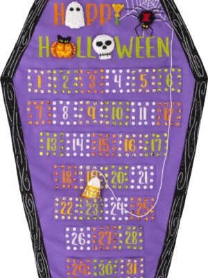 Bucilla Halloween Countdown | Felt Applique Wall Hanging Kit | 89728E Bucilla Halloween Countdown | Felt Applique Wall Hanging Kit | 89728E