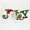 Bucilla Jolly Santa | Felt Applique Wall Hanging Kit | 89645E