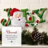 Bucilla Jolly Santa | Felt Applique Wall Hanging Kit | 89645E