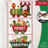 Bucilla Jolly Trolley | Felt Applique Wall Hanging Kit | 89800E